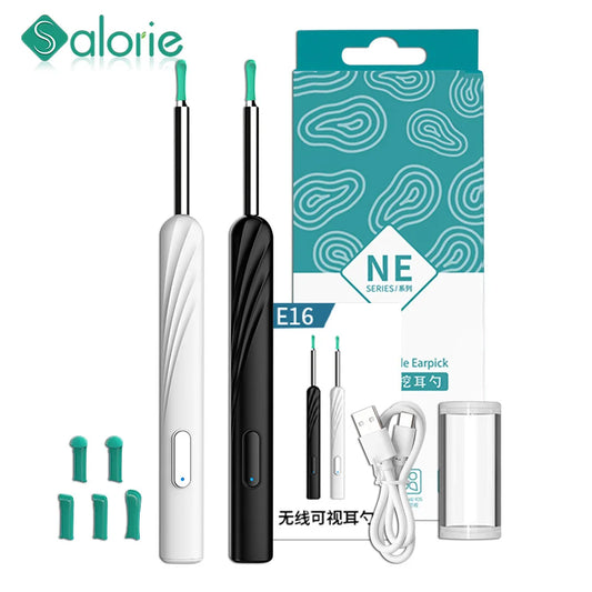 Wireless Visual Ear Pick Camera Ear Wax Removal Tool Picker Ear Cleaner Wax Removal  Earwax Cleaning Endoscope Kit Spoon Earpick